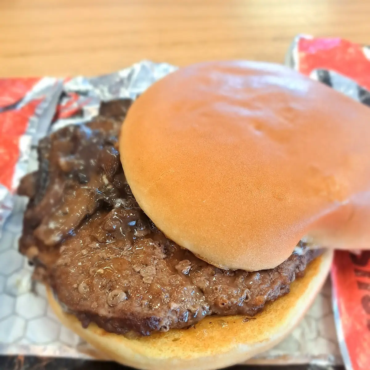 Mushroom Swiss Burger