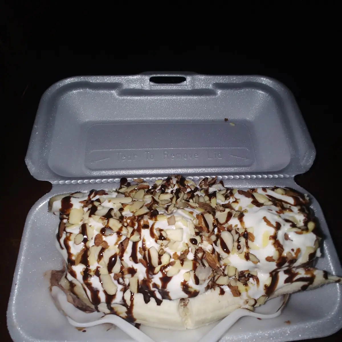 All Chocolate Banana Split