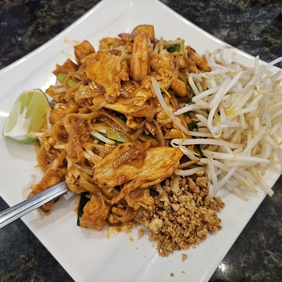 Pad Thai with Chicken