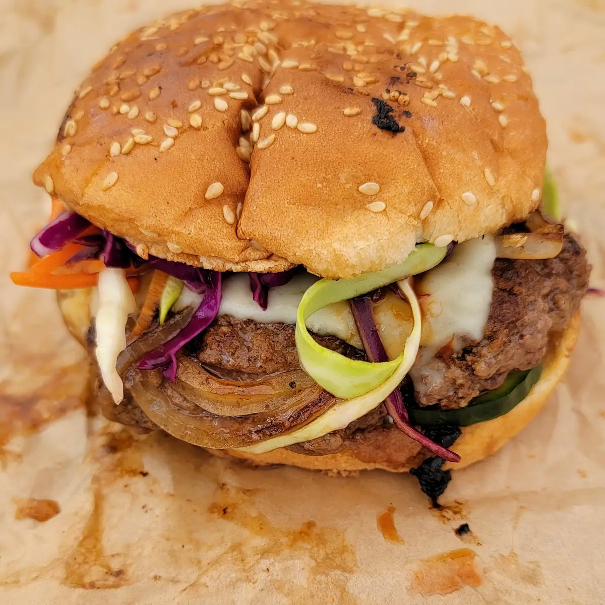 Black Bean Chipotle Burger