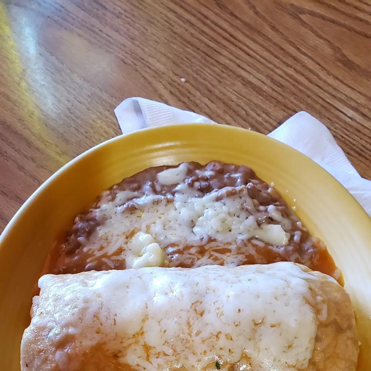 Bean and Cheese Burrito