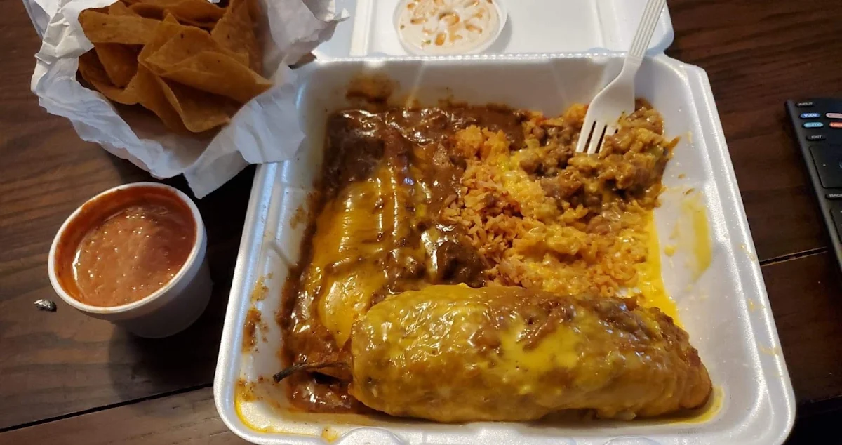 Build a Combo- Beef Chili Relleno 2 Cheese Enchilada