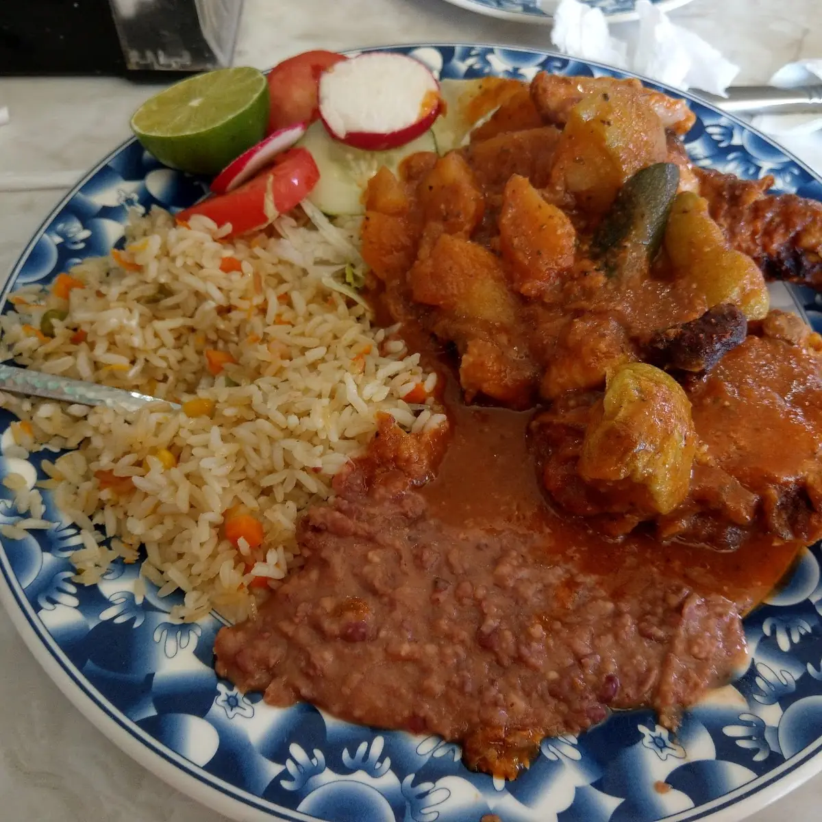 Pollo Guisado Salvadoreño