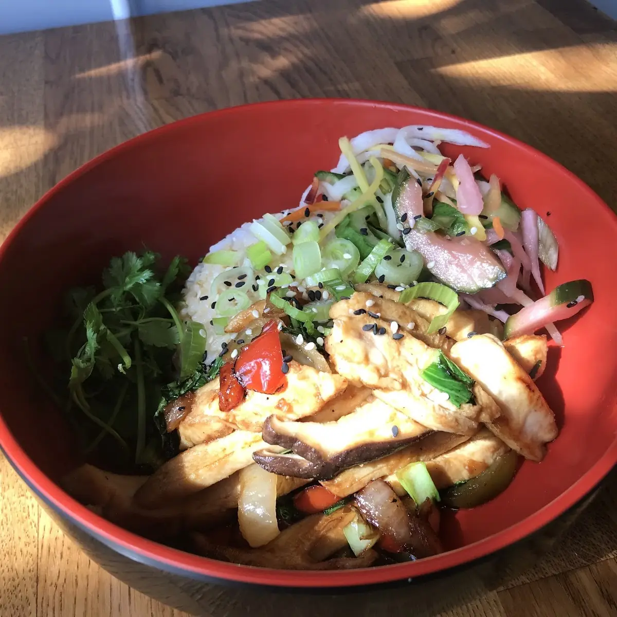 Ninja Garden Salad