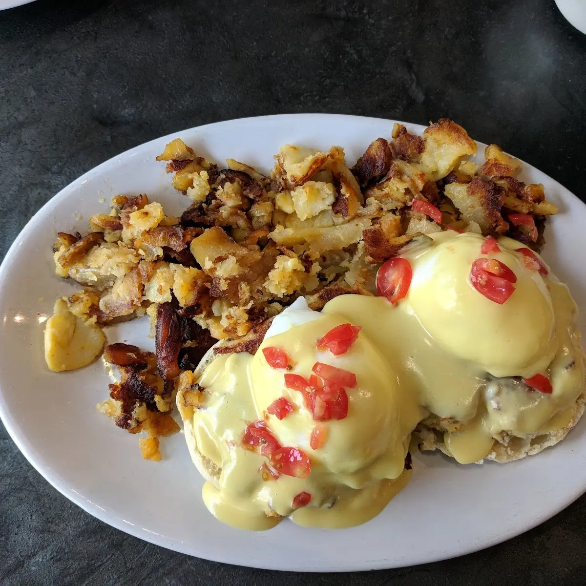 Blackened Salmon Benedict