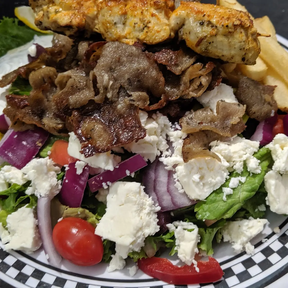 Parthenon Souvlaki Platter