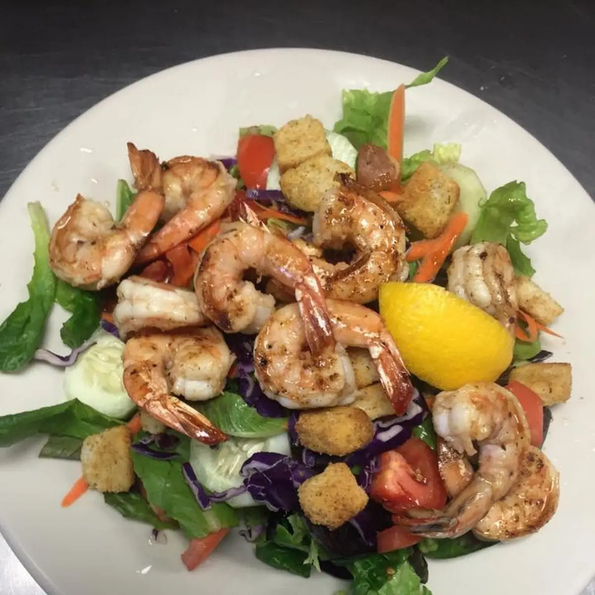 Grilled Shrimp Salad