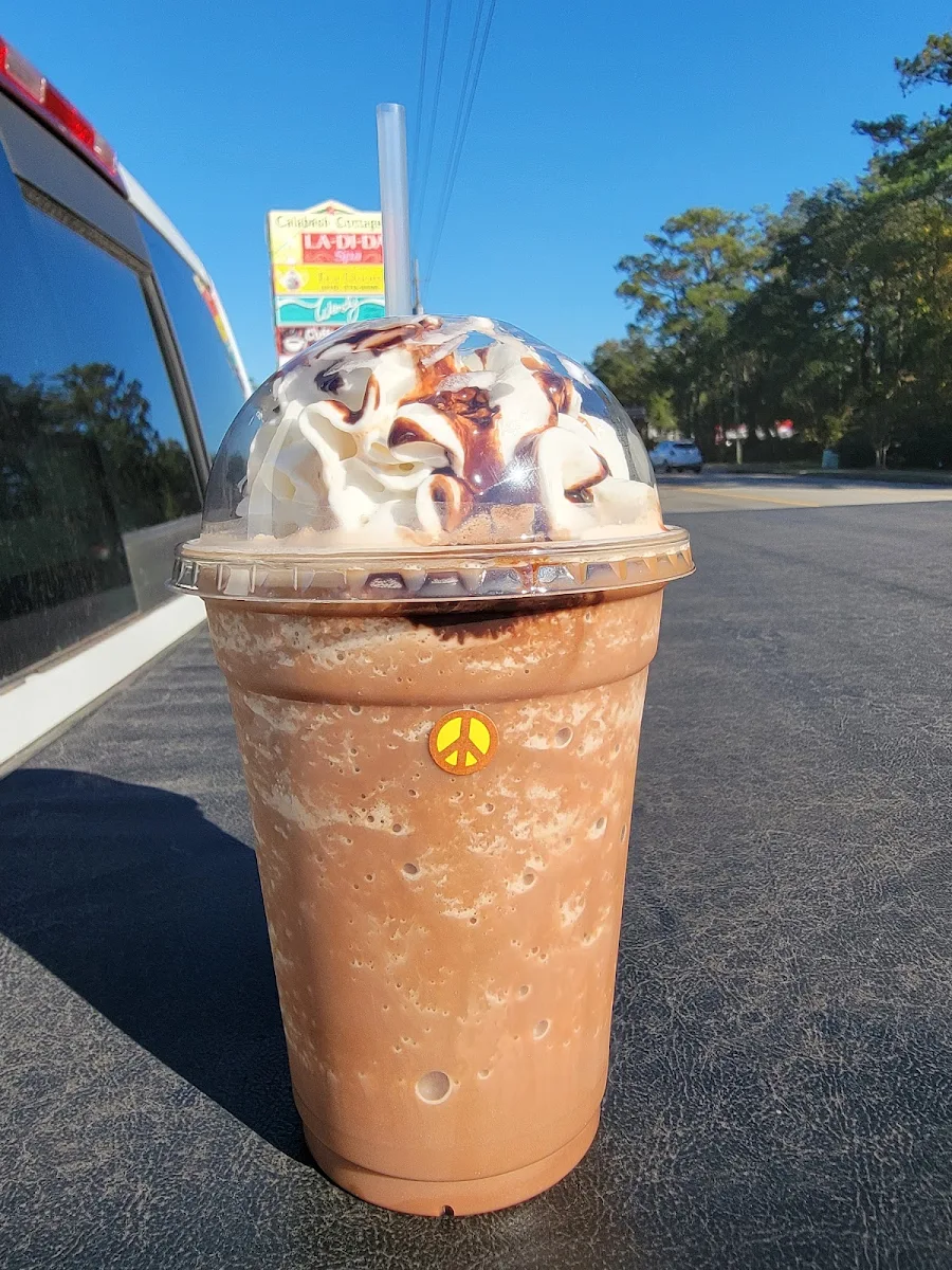Peanut Butter Chocolate Frappe