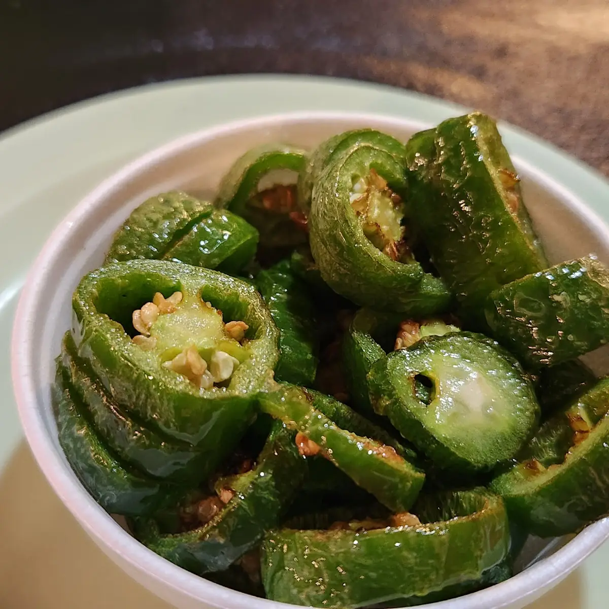 Grilled Jalapenos