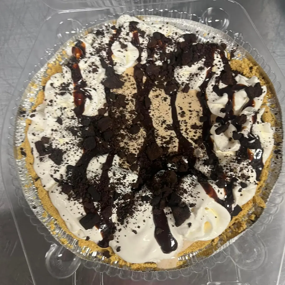 Chocolate Chip Cookie Eruption Sundae