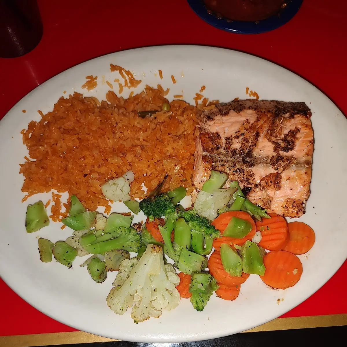 Grilled Salmon Platter