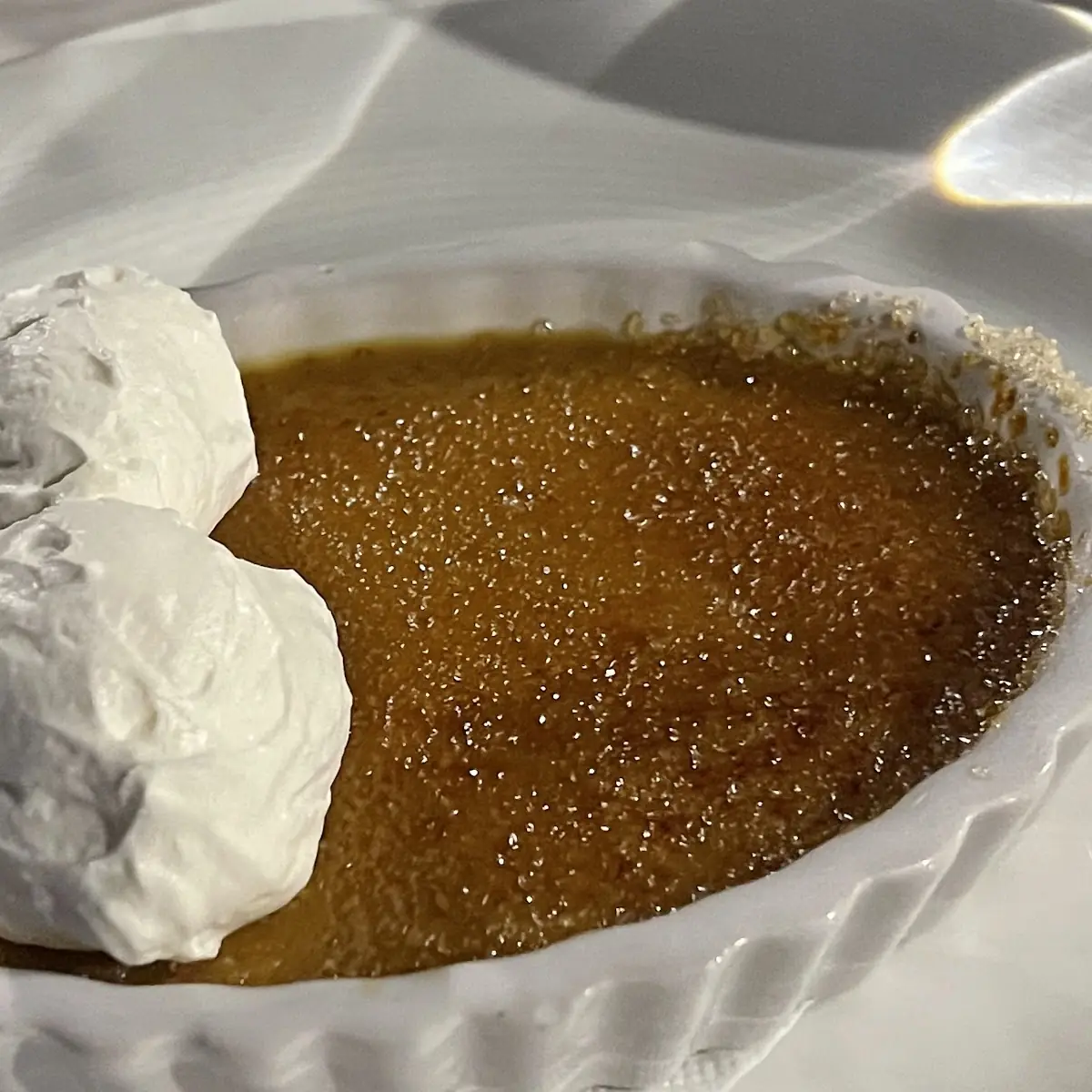 Butterscotch Crème Brulee
