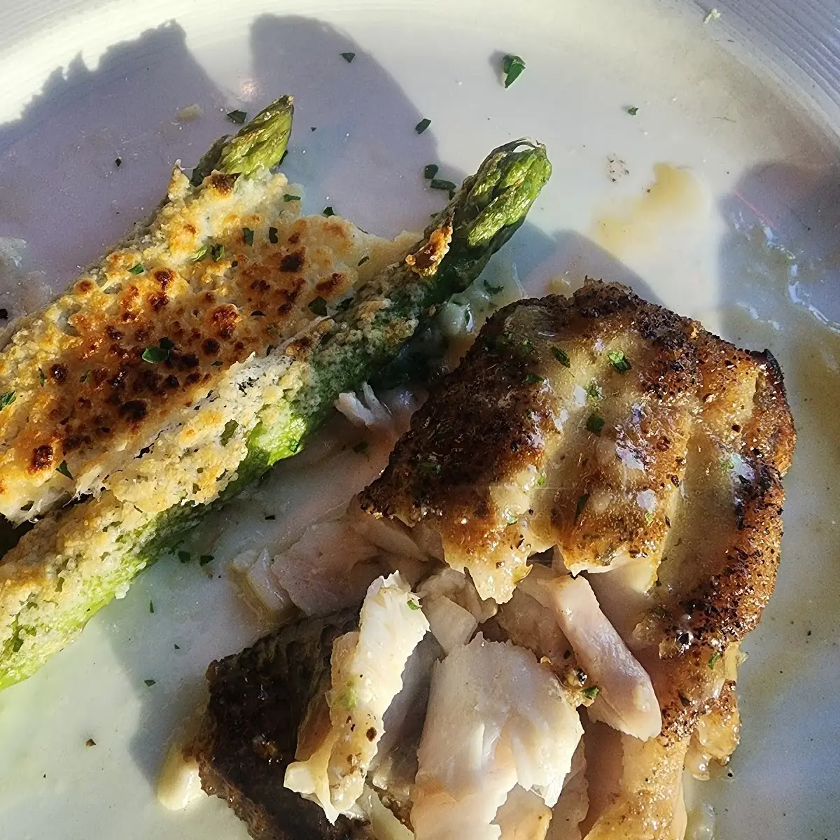 Potato Crusted Sea Bass