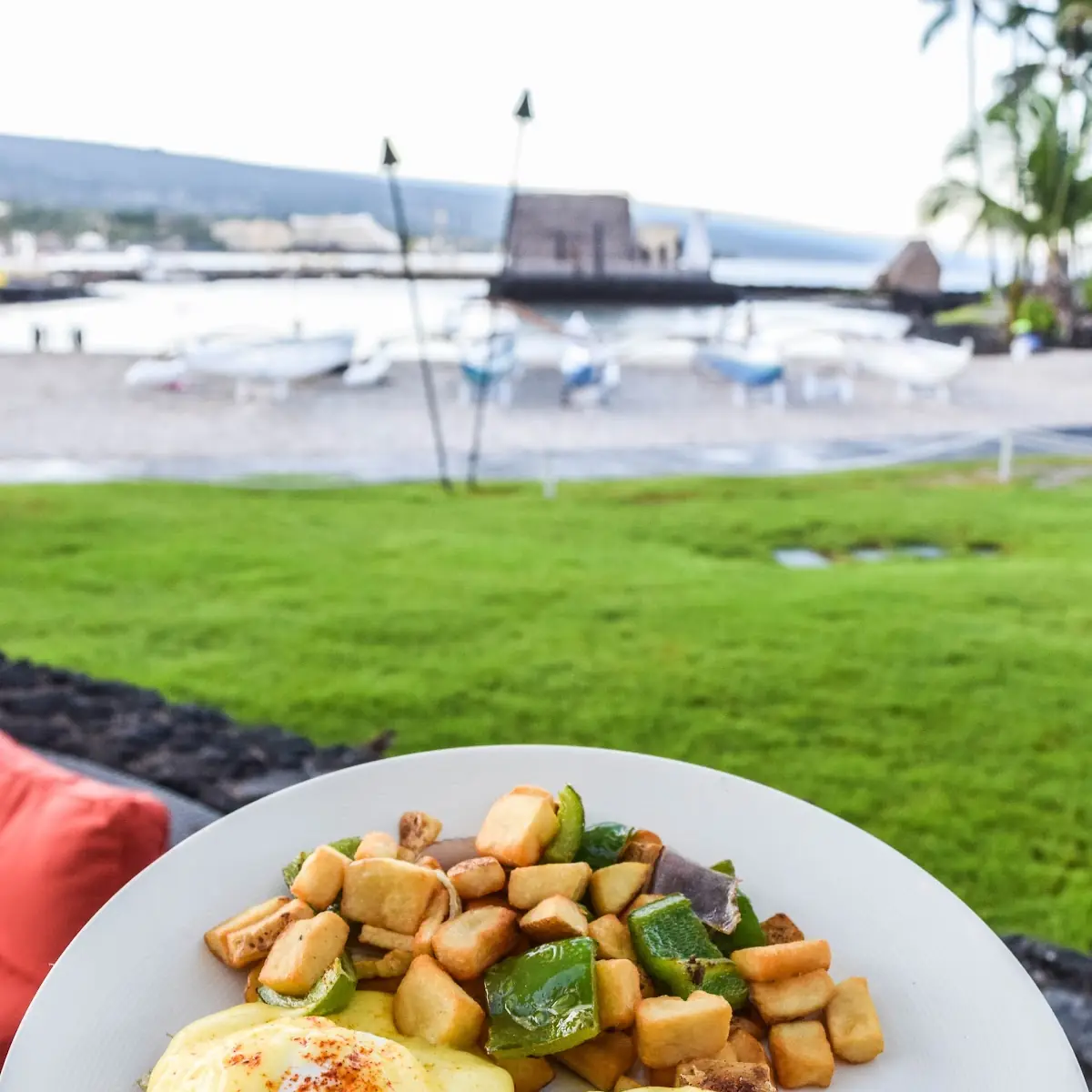 Kalua Pig Eggs Benedict