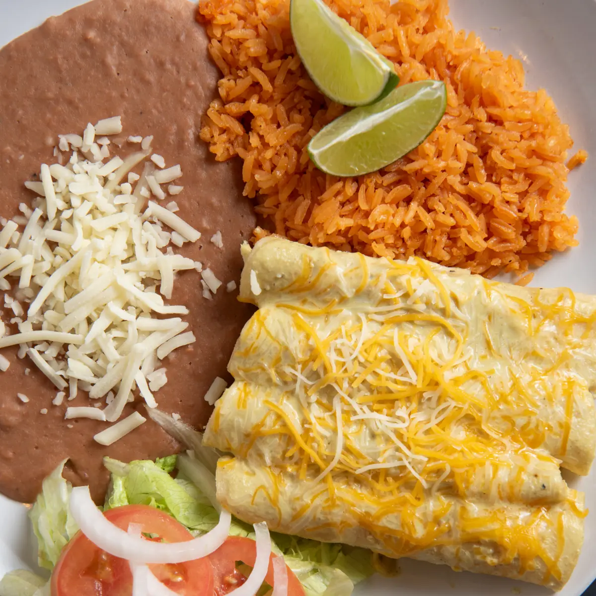 Smothered Burrito Plate