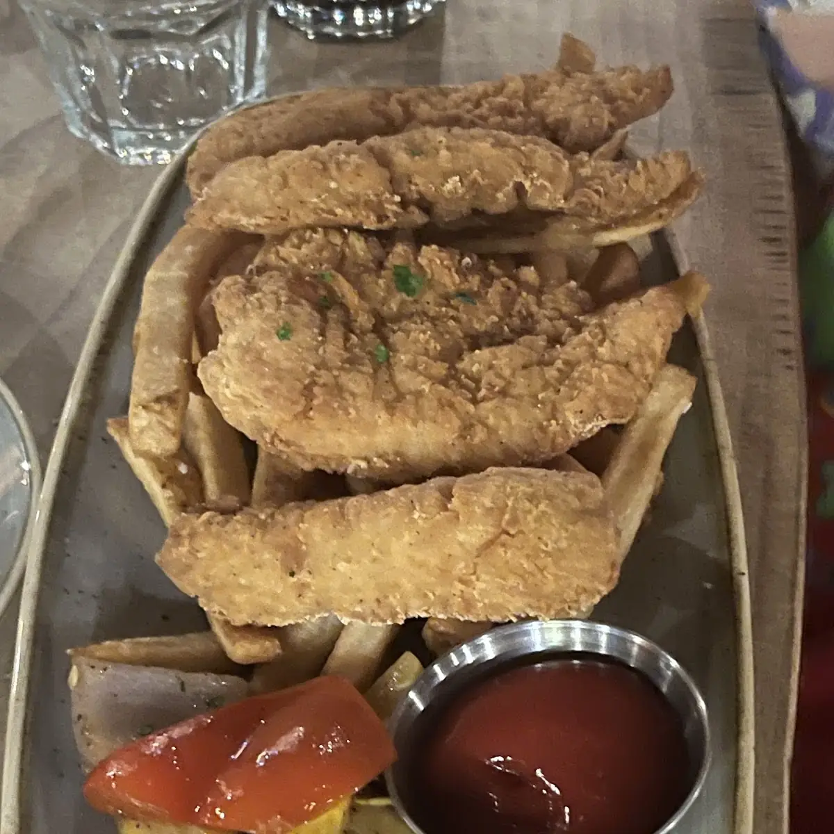 Chicken Nuggets with Fries
