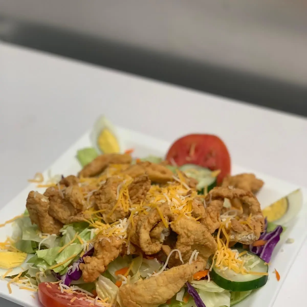 Crispy Chicken Salad