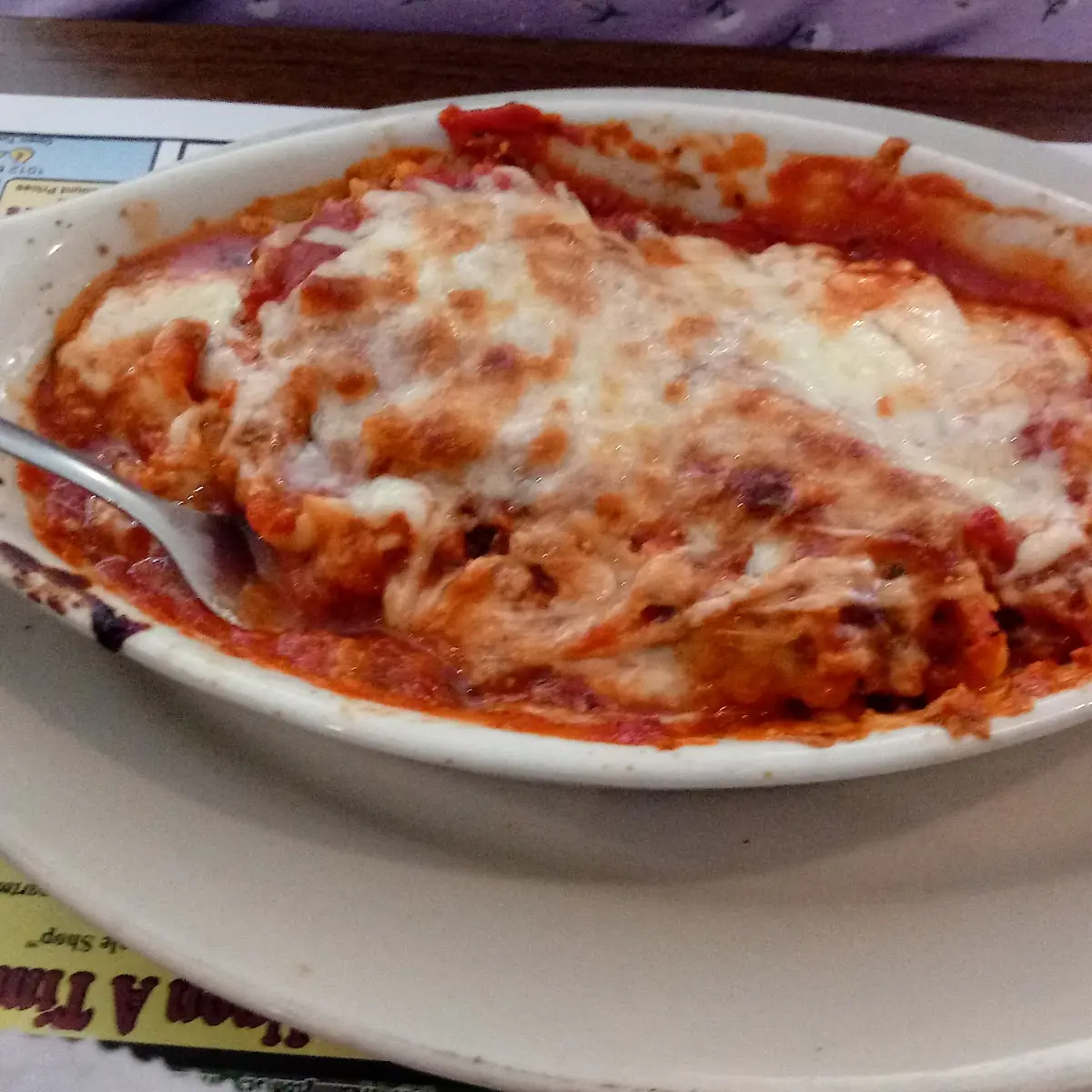 Stuffed Shells with Meat Sauce