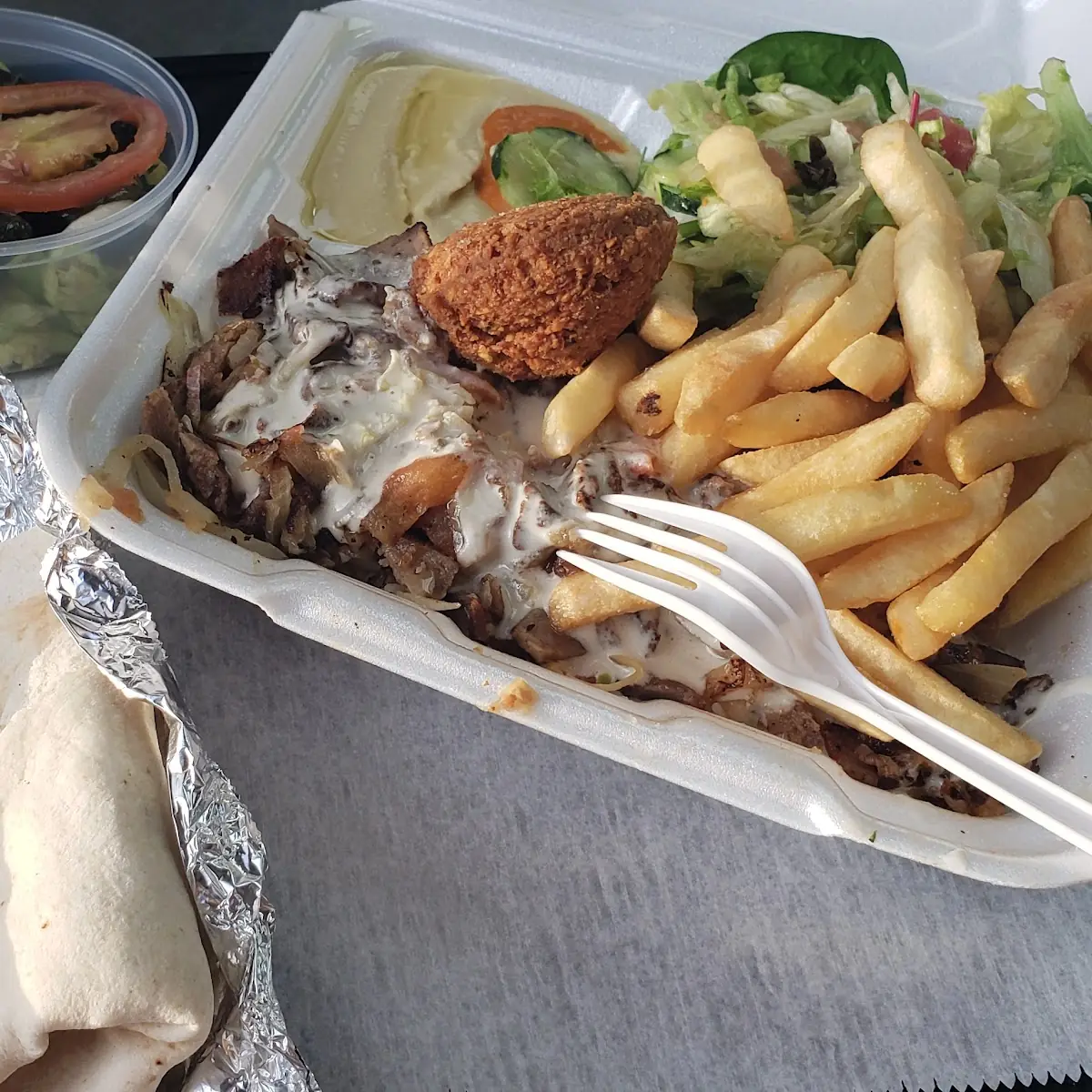 Shawarma Plate with Avocado