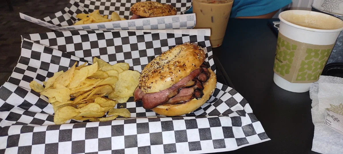 Smoke Bacon Egg Bagel
