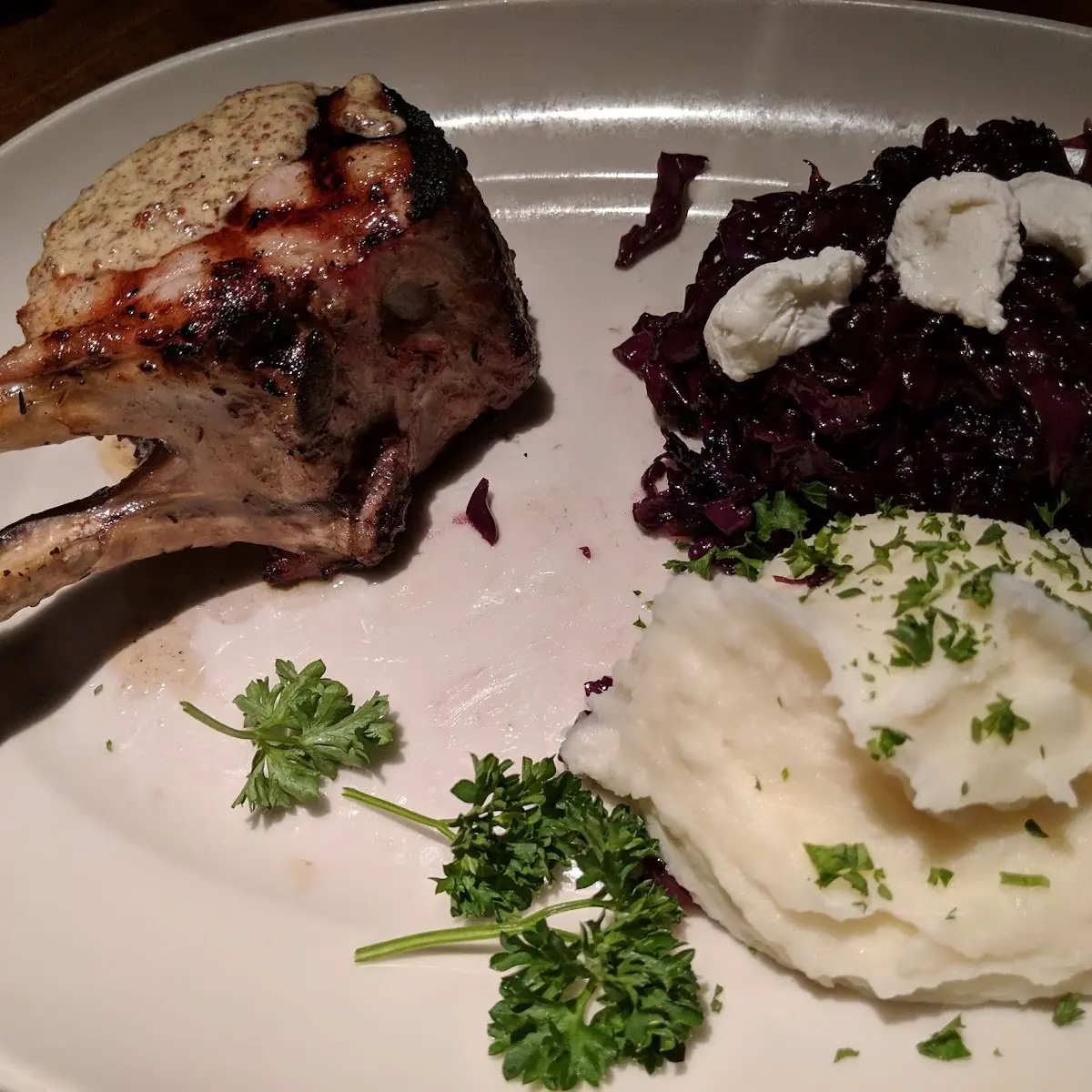 Double-Cut Pork Chop