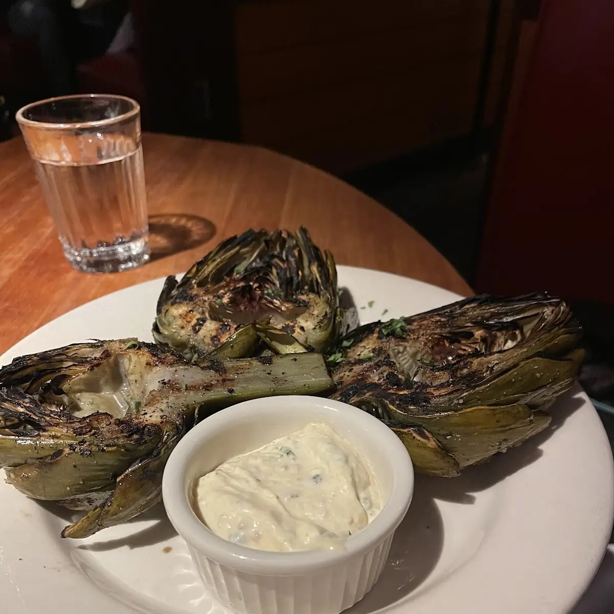Grilled Artichoke Hearts
