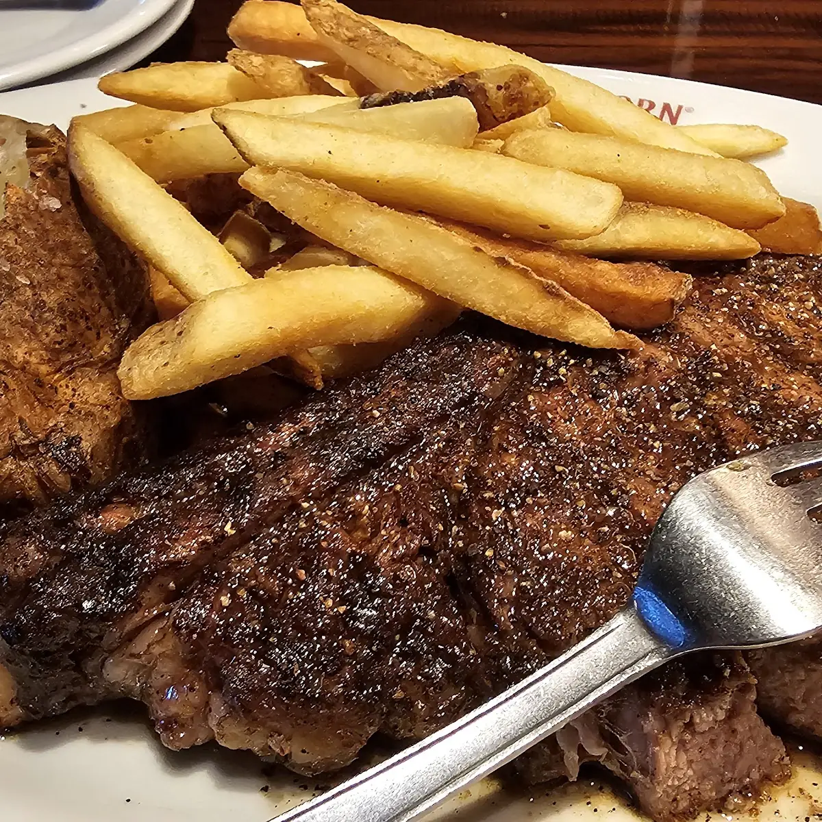 Porterhouse Steak with Loaded Mashed Potatoes