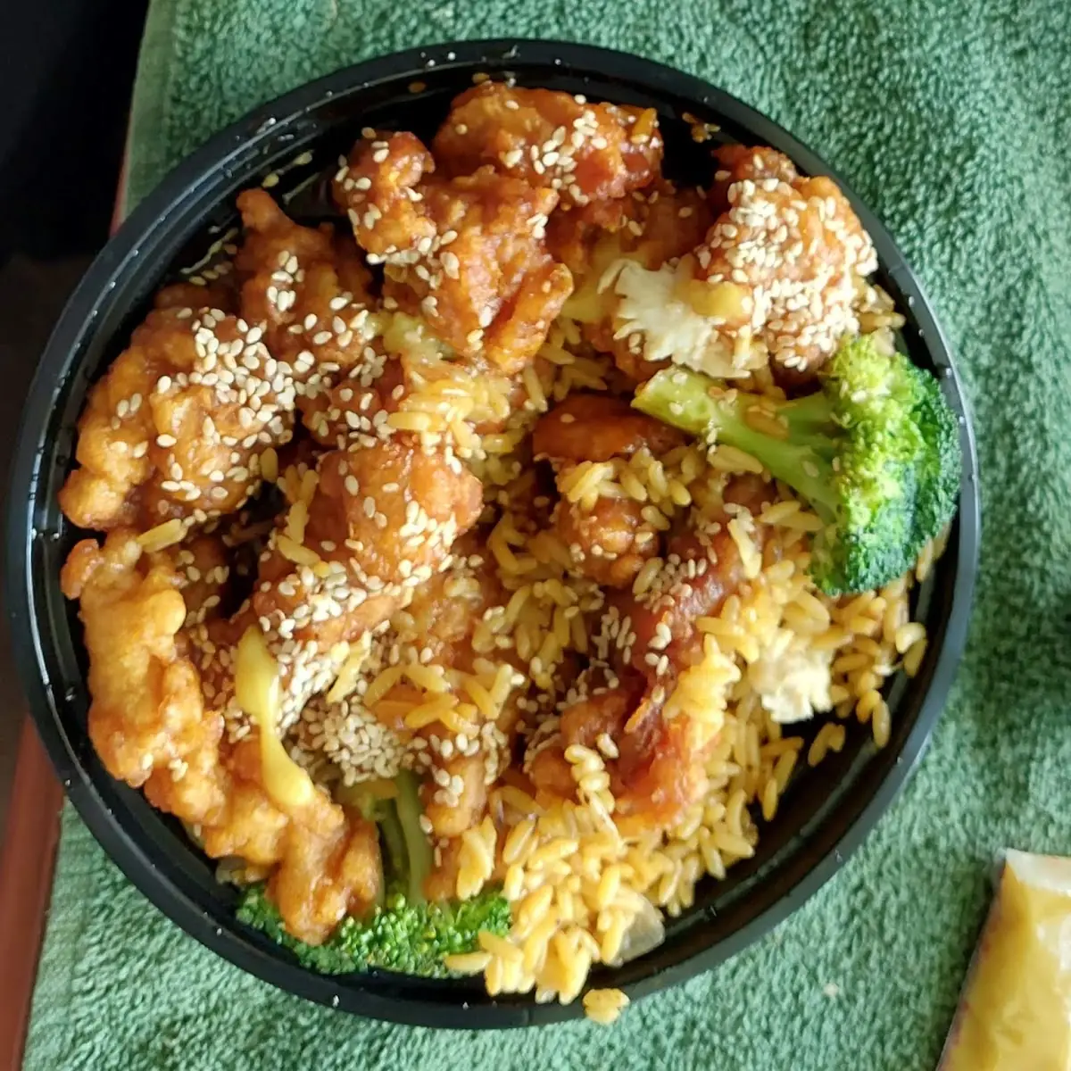 Sesame Chicken Dinner