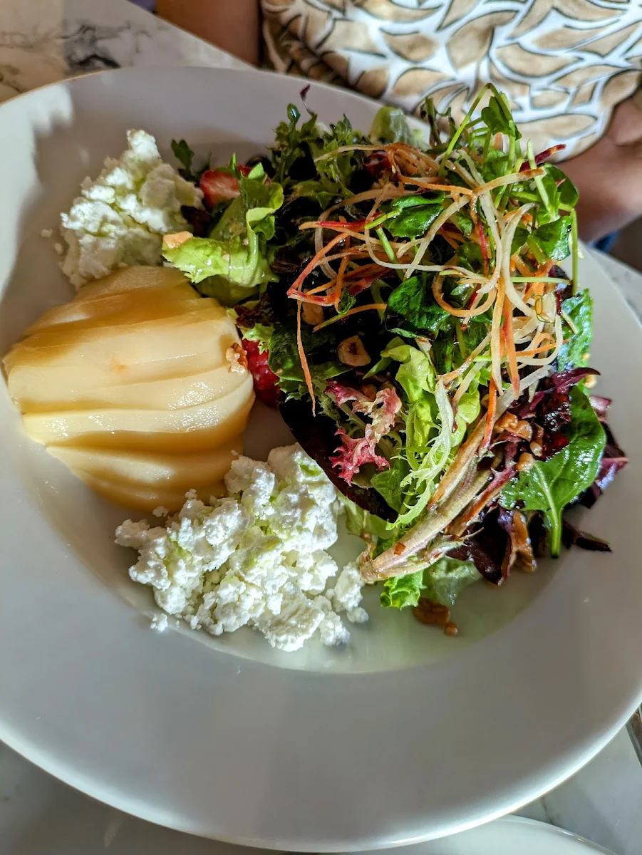 Poached Pear Salad
