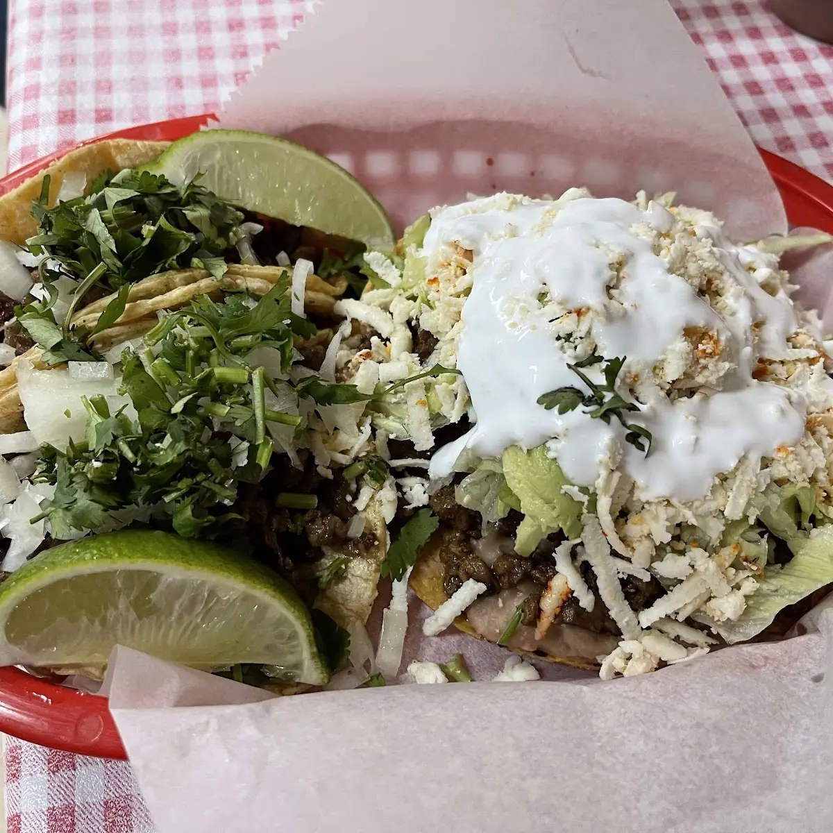Steak Tacos and Trips Tacos