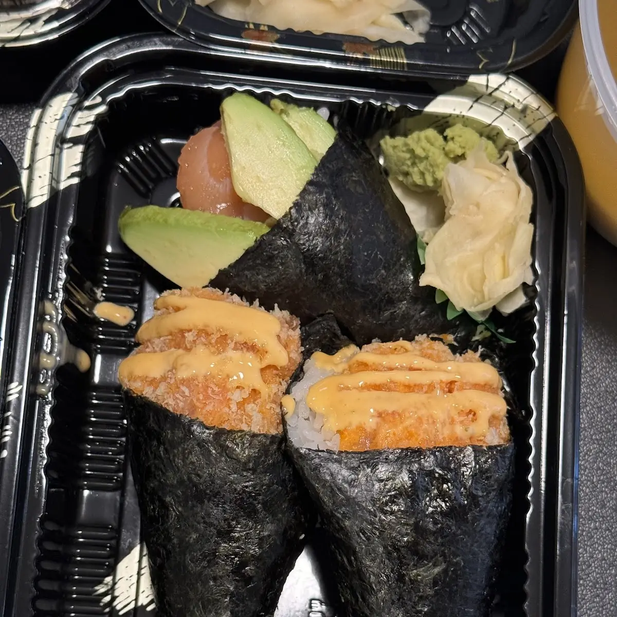 Any 3 Rolls Hand Roll Requested Salmon Avocado Roll Spicy Salmon Rolls