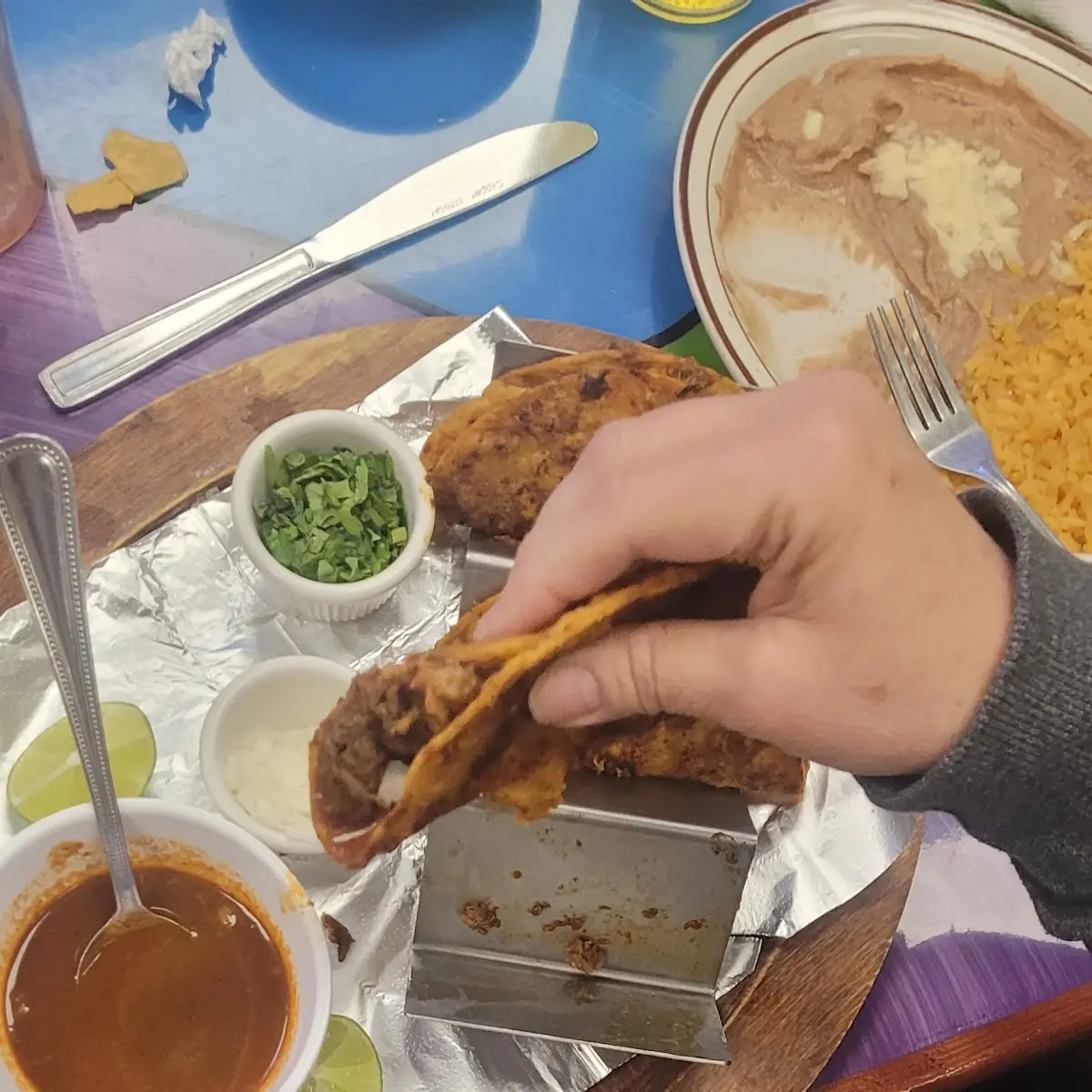 Tacos Duros de Pollo / Chicken Hard Tacos