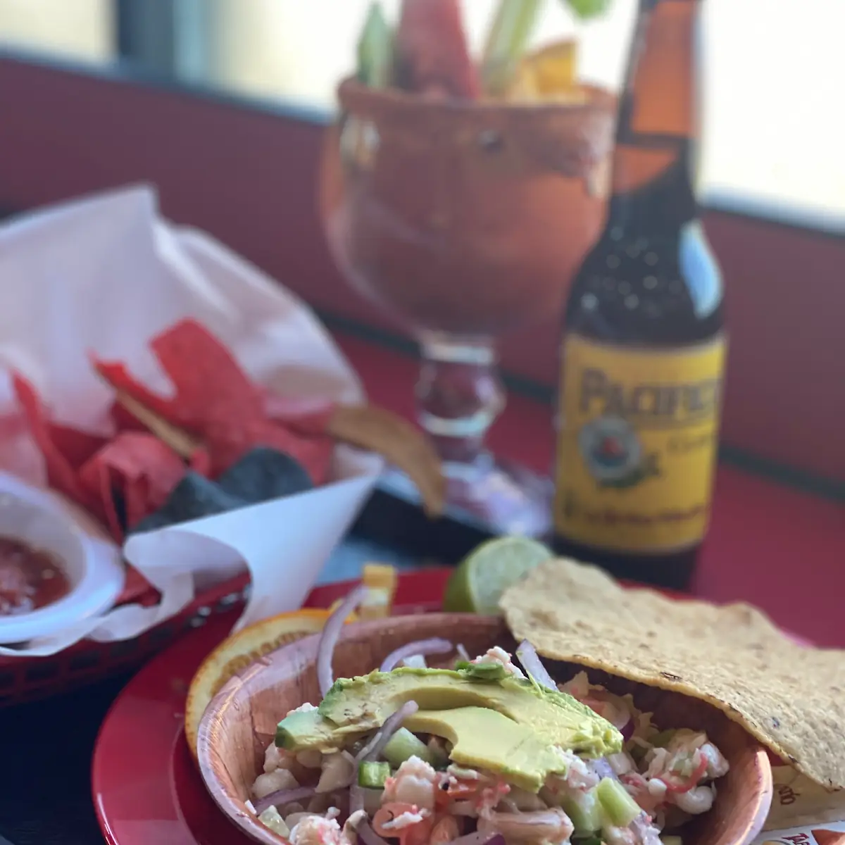 Ceviche Tostada
