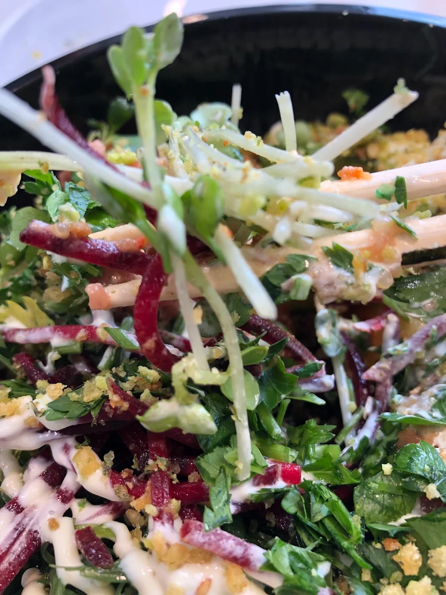 Kale Salad Base, Pacific Poke