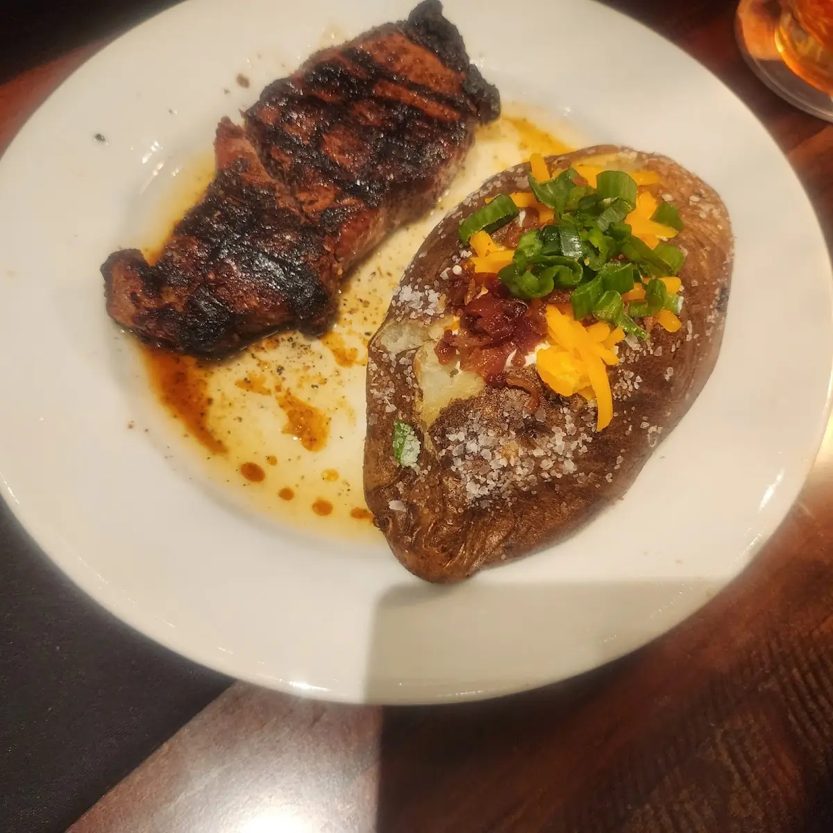Steak and Baked Potato