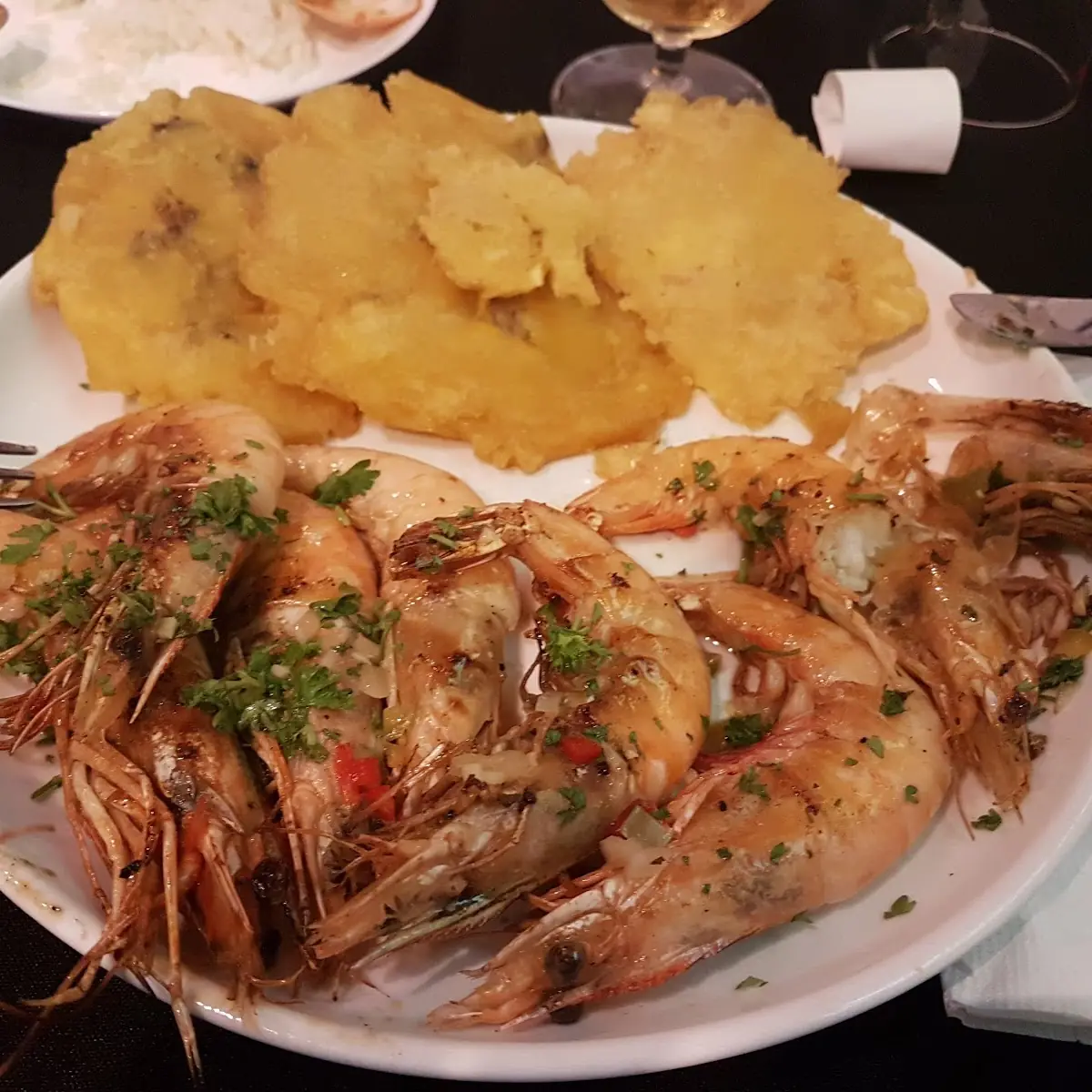 Camarones A la Vasca