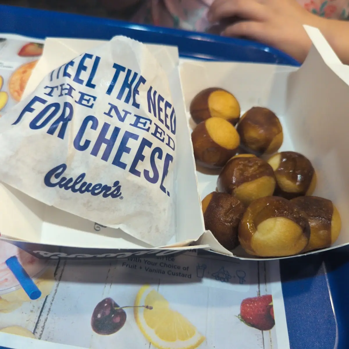 Pretzel Bites & Cheese Dip