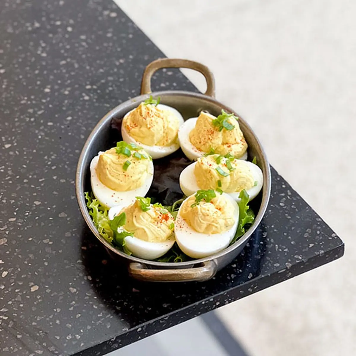 Line Sports Deviled Eggs