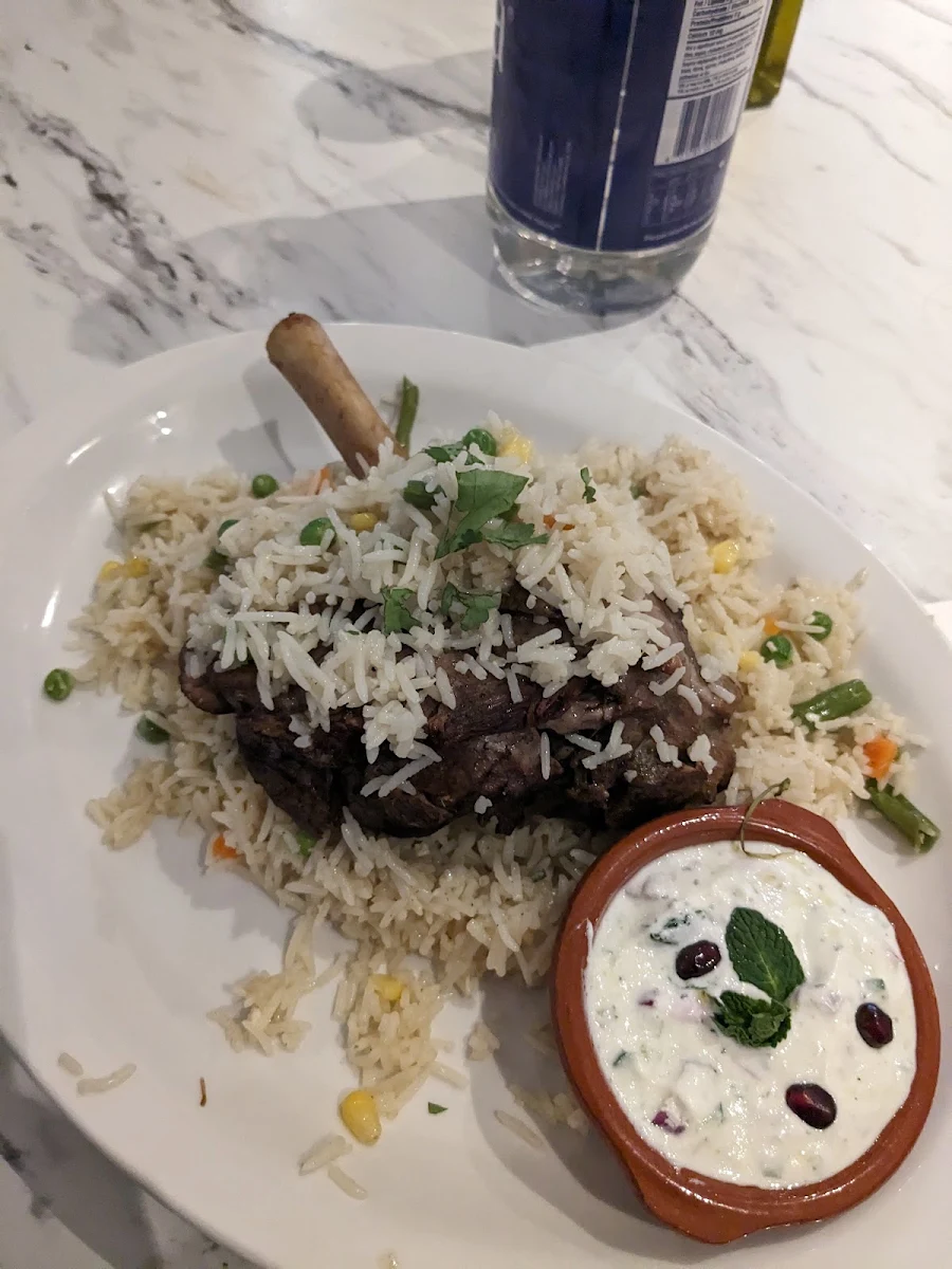 Lamb Shank Pulao Rice