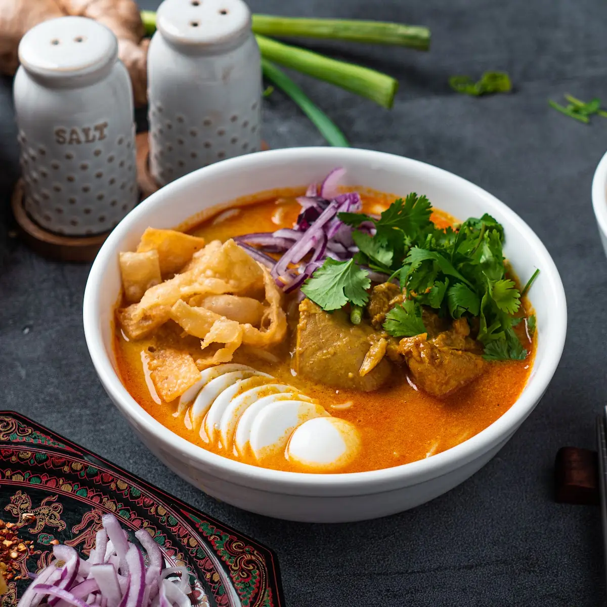 Ohno Khao SWE Coconut Chicken Noodle Soup