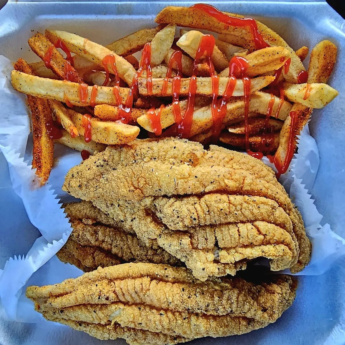 3-Piece Catfish & Fries
