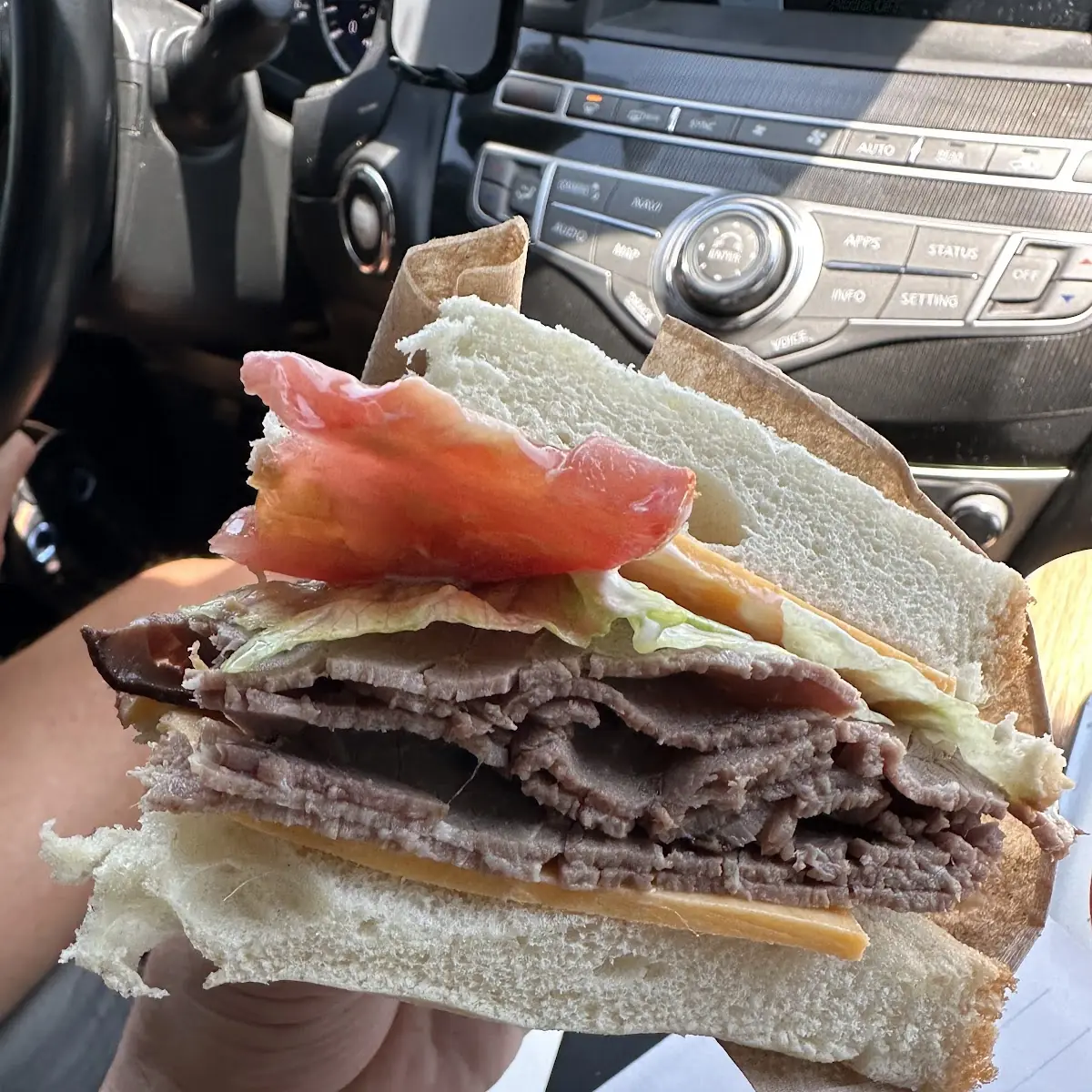 Roast Beef and Cheddar