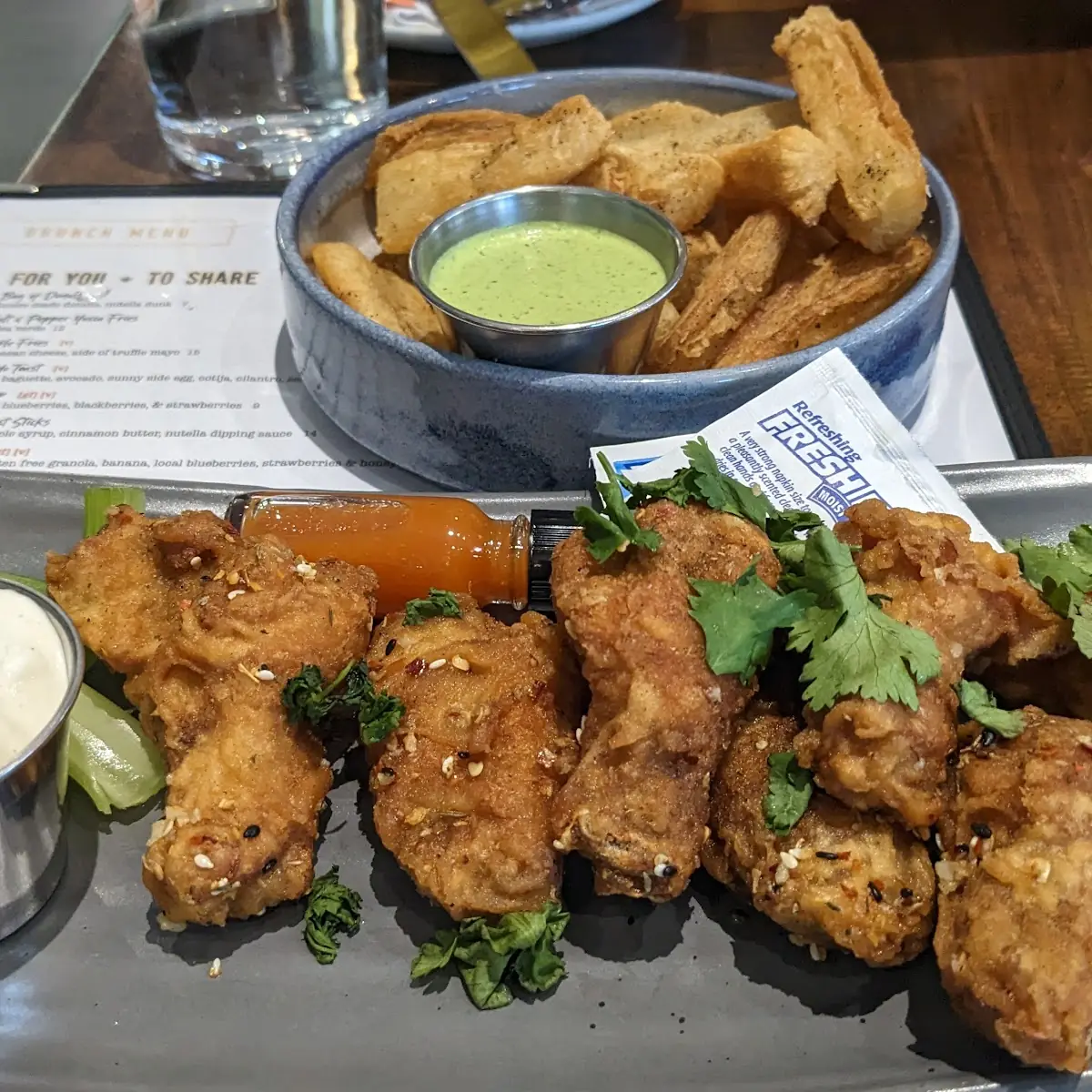 Spicy Garlic Chicken Wings