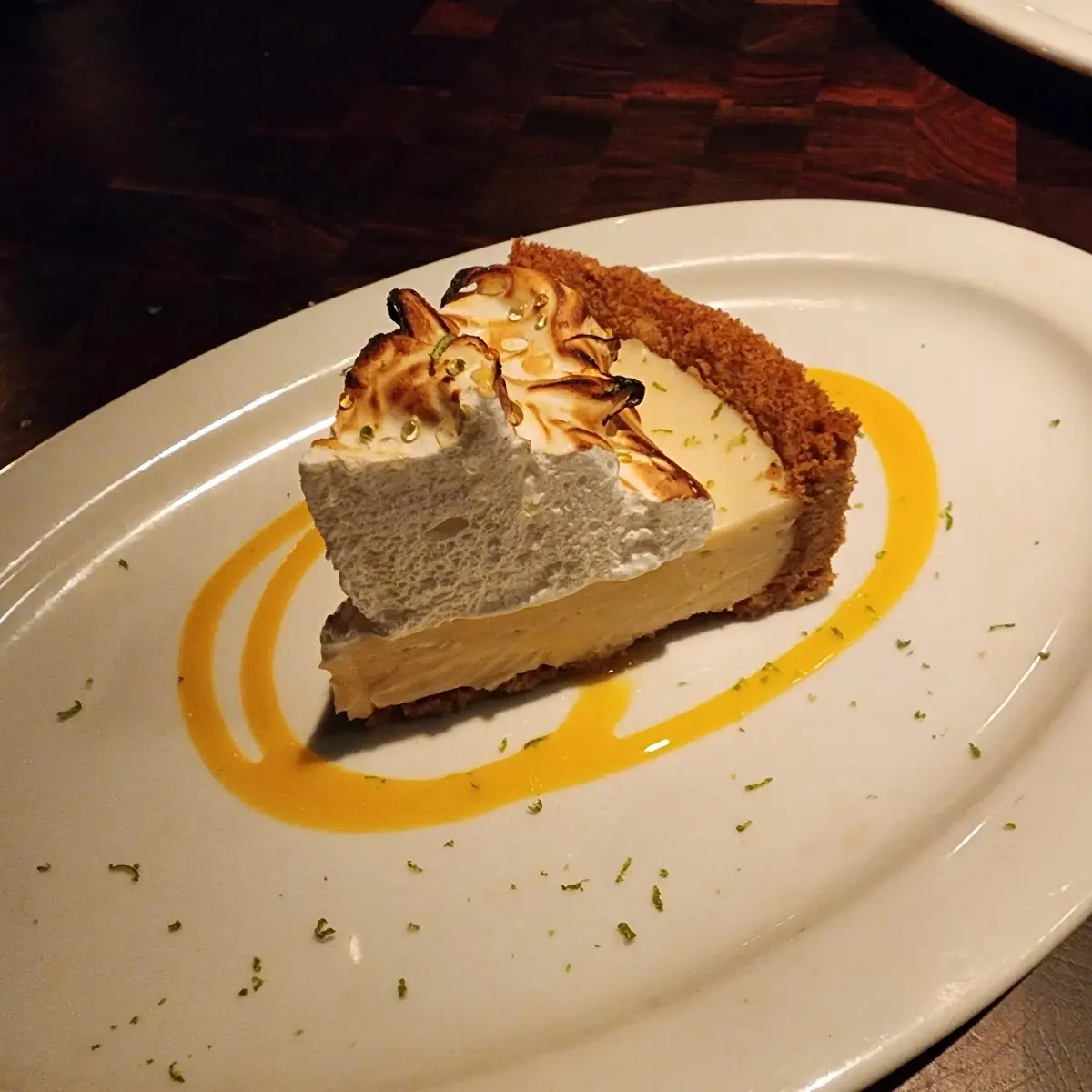 Key Lime Pie with Meringue
