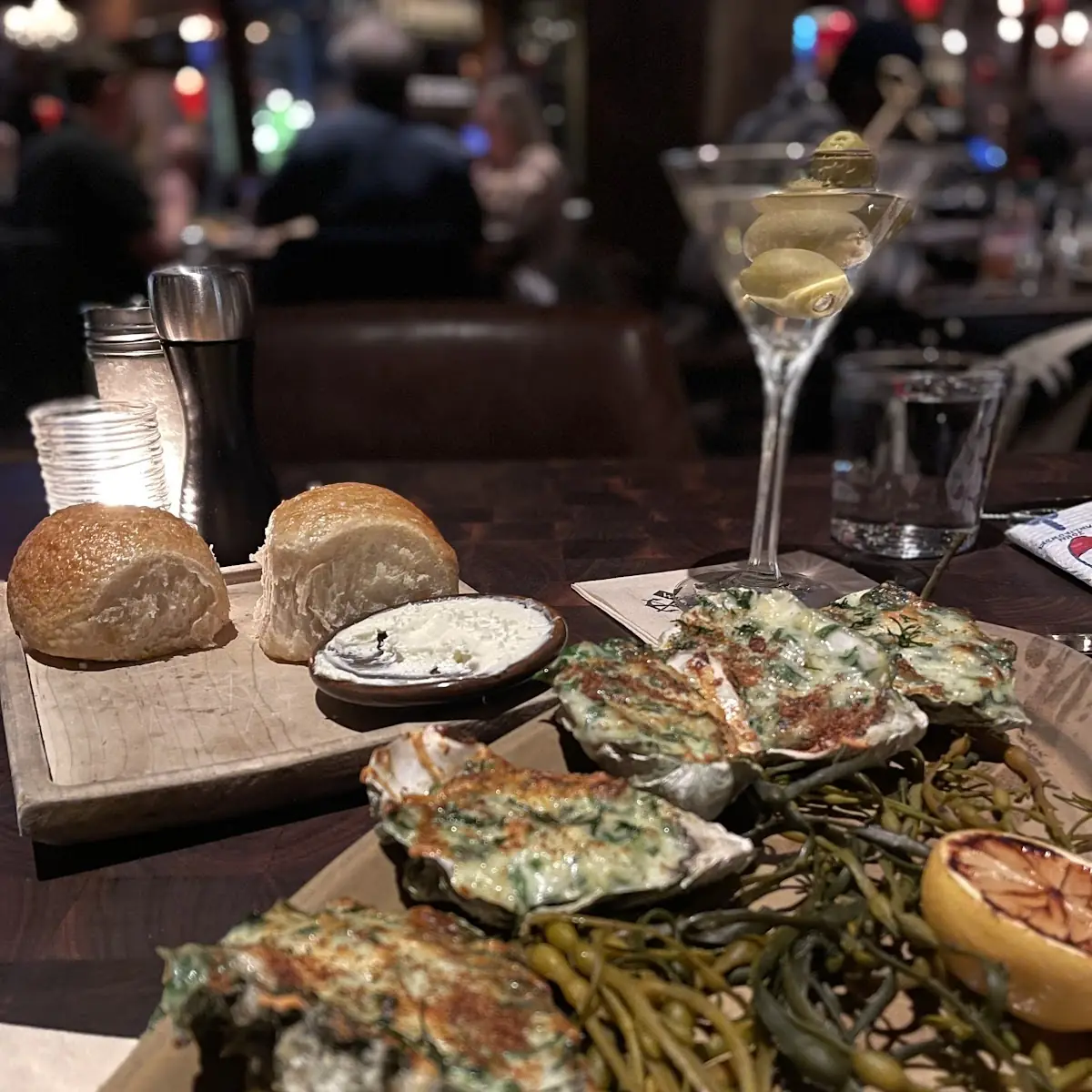 Oysters Rockefeller