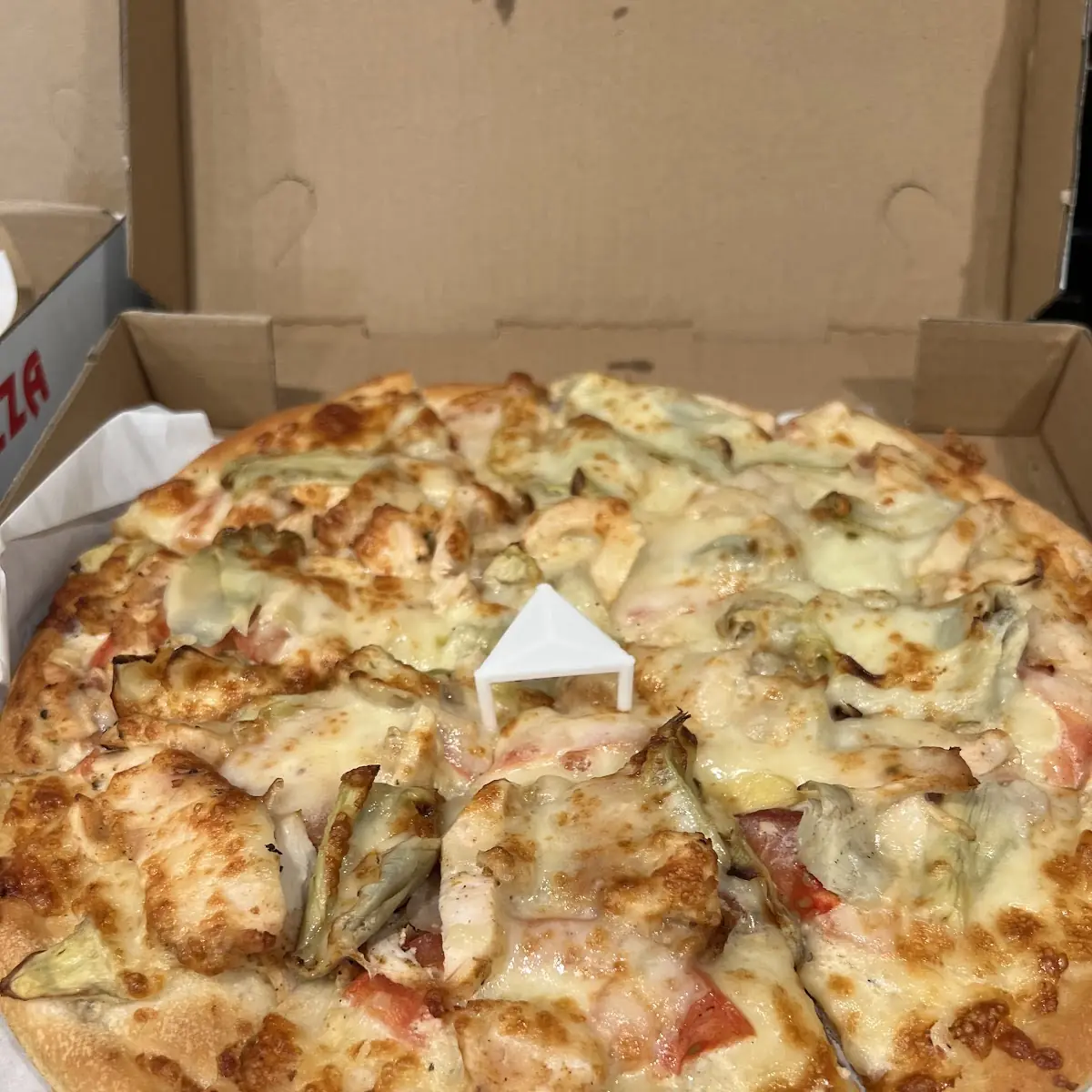 Garlic Chicken Pizza