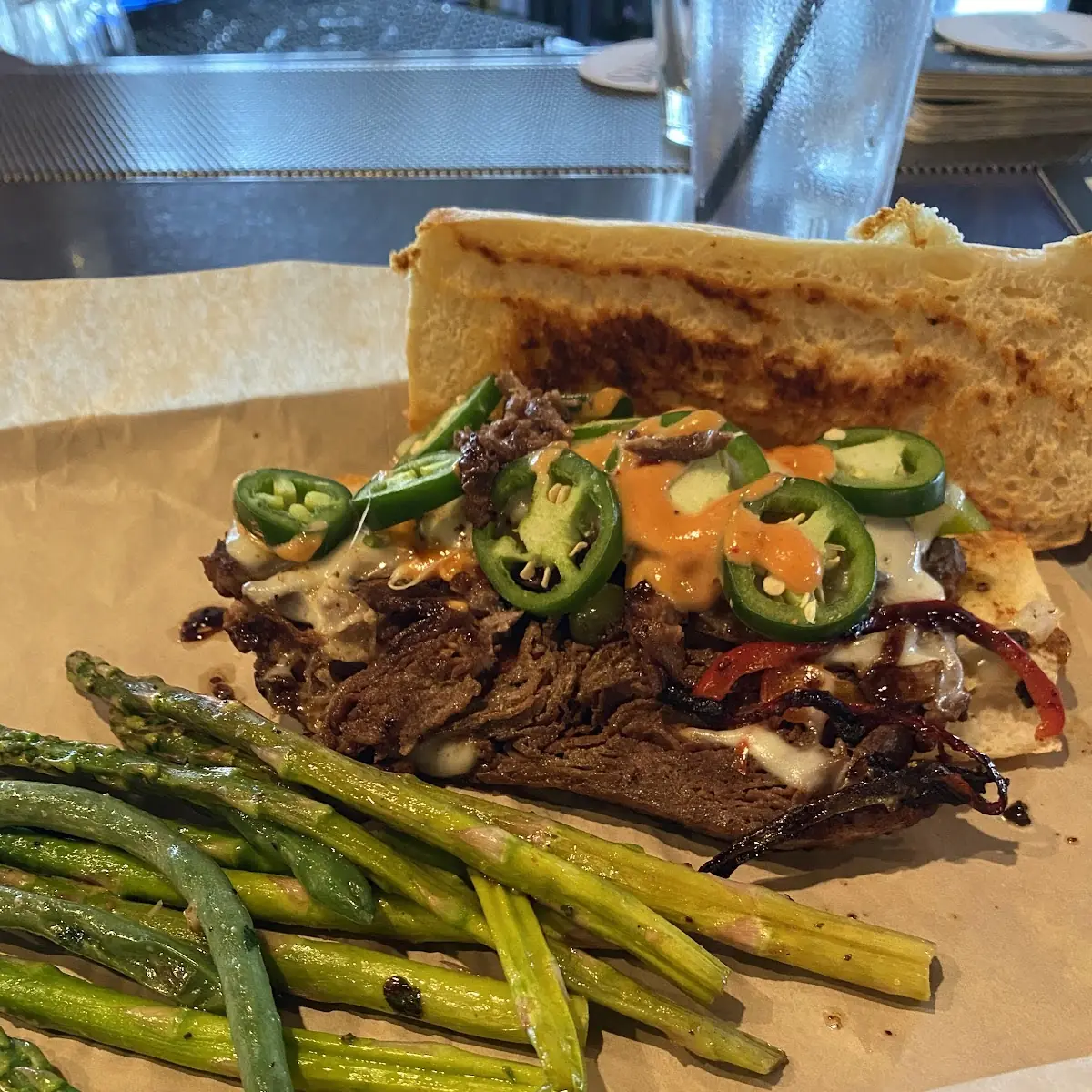 Philly Cheese Steak Sandwich