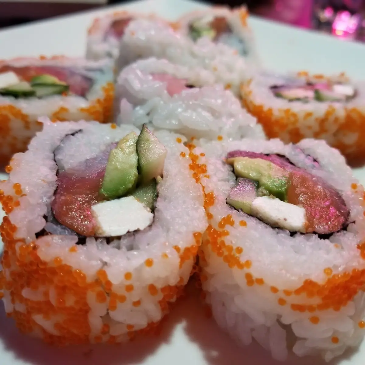 Jackpot Roll with Cream Cheese Added