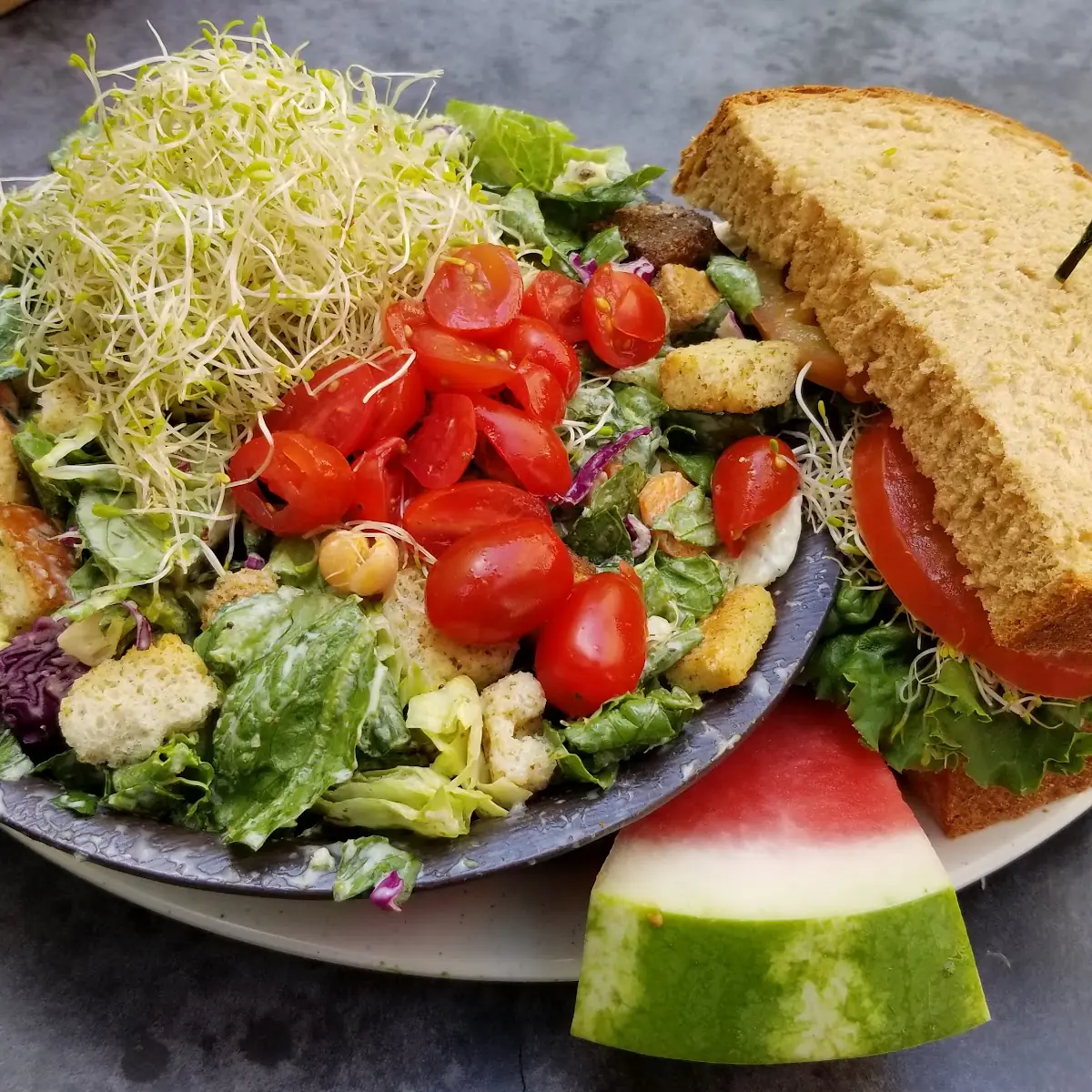 Half Tuna Salad Sandwich Combo