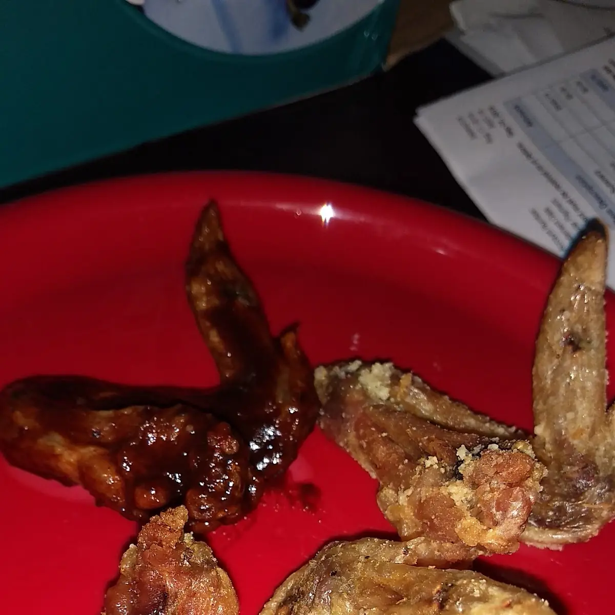 BBQ Parmesan & Lemon Pepper Wings